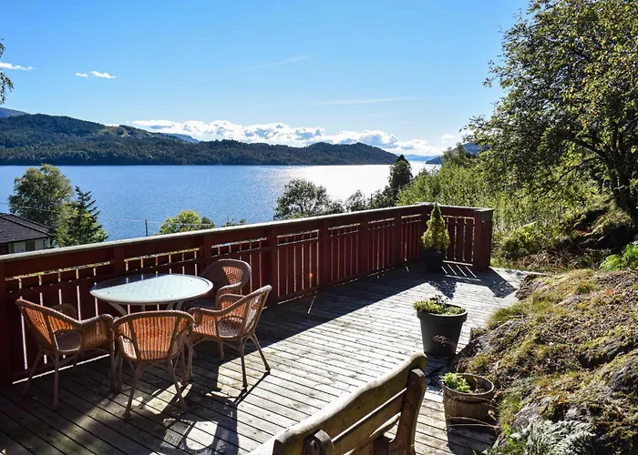 In Os With House Sea View